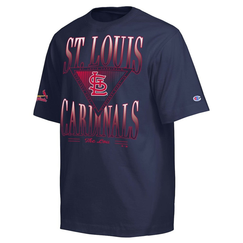 St. Louis Cardinals Champion Traditions Two Locations T-Shirt - MLB