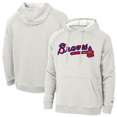Atlanta Braves Champion Triumph Tri-Blend Raglan Hoodie - MLB