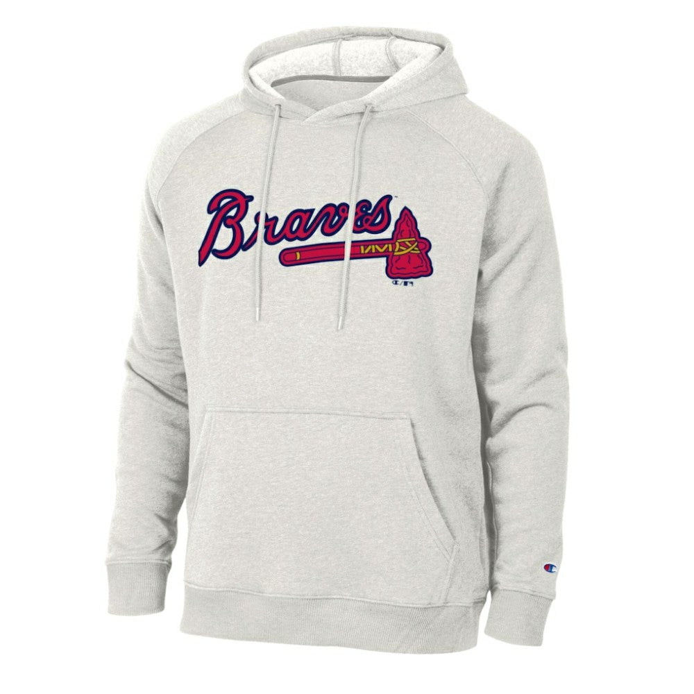 Atlanta Braves Champion Triumph Tri-Blend Raglan Hoodie - MLB