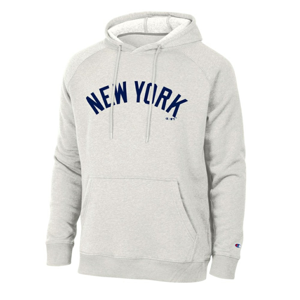 New York Yankees Champion Triumph Tri-Blend Raglan Hoodie - MLB