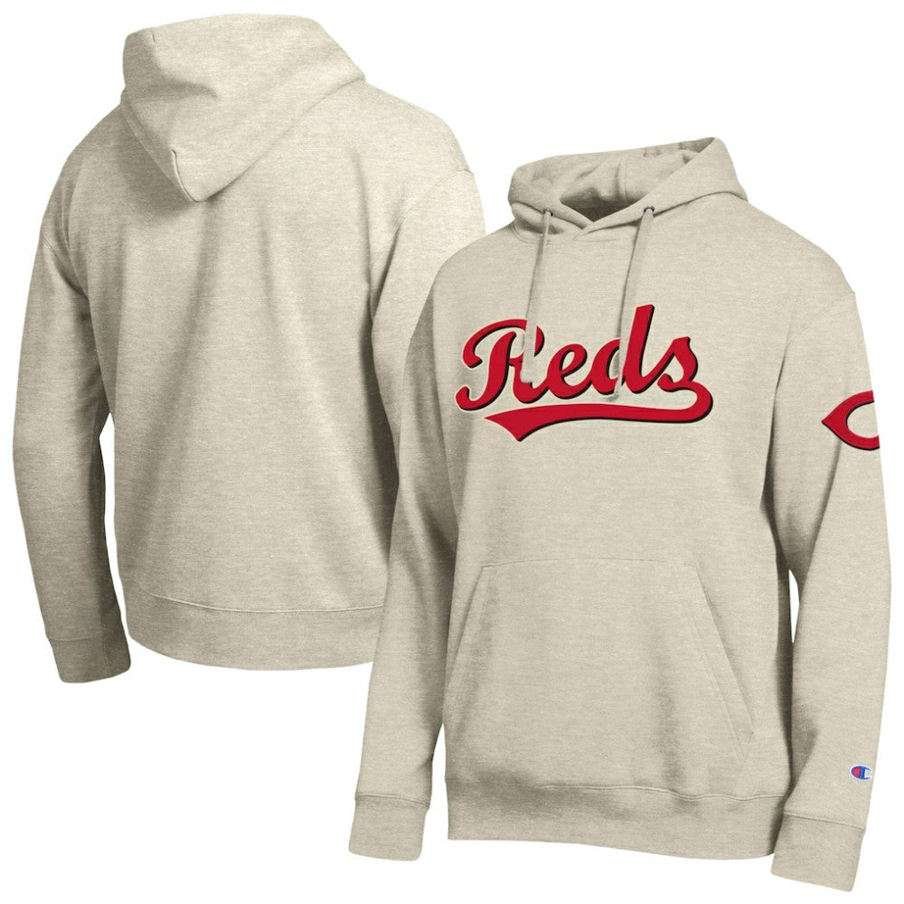 Cincinnati Reds Champion All Star Chenille Patch Hoodie - MLB