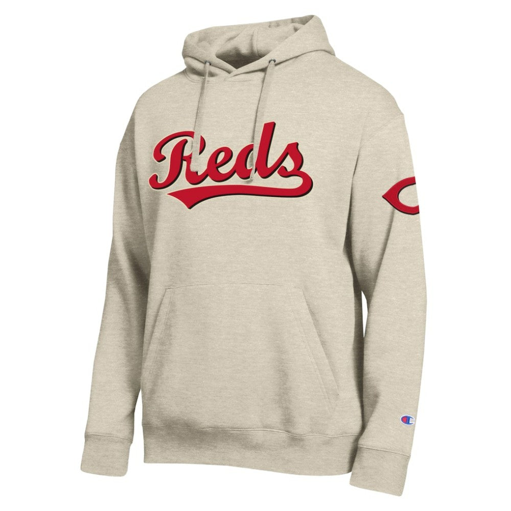 Cincinnati Reds Champion All Star Chenille Patch Hoodie - MLB