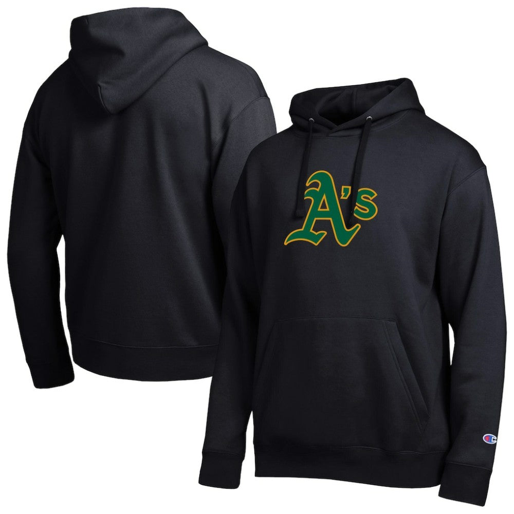 Athletics Champion All Star Embroidered Logo Hoodie - MLB