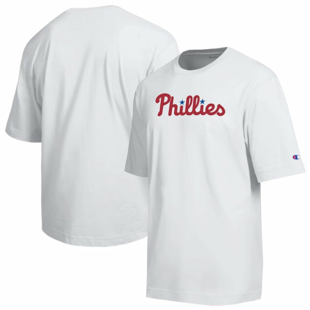 Philadelphia Phillies Champion All Star Arched Chenille Wordmark T-Shirt - MLB