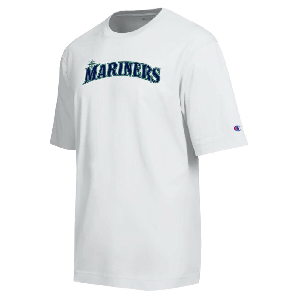 Seattle Mariners Champion All Star Arched Chenille Wordmark T-Shirt - MLB