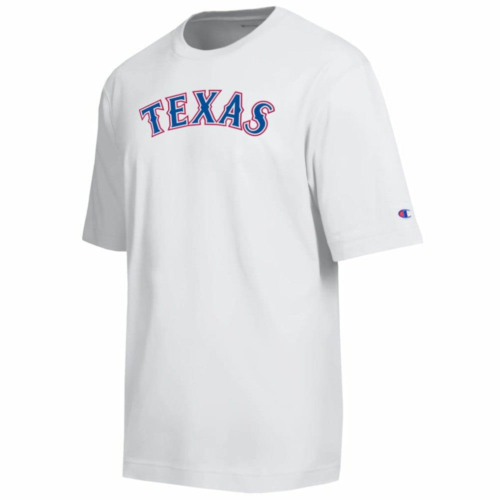 Texas Rangers Champion All Star Arched Chenille Wordmark T-Shirt - MLB