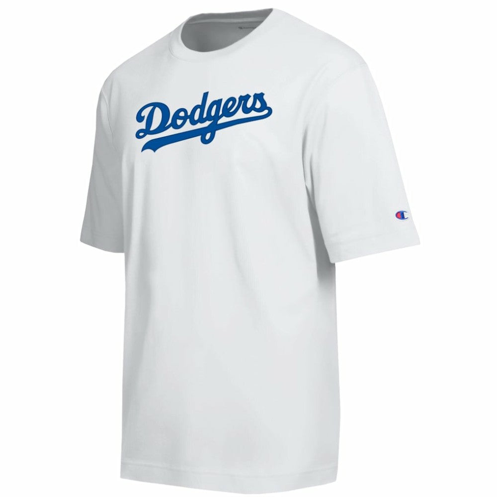 Los Angeles Dodgers Champion All Star Arched Chenille Wordmark T-Shirt - MLB