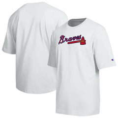 Atlanta Braves Champion All Star Arched Chenille Wordmark T-Shirt - MLB