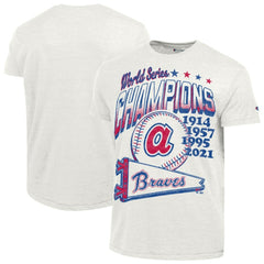 Atlanta Braves Champion Winning Tradition Cooperstown Tri-Blend T-Shirt - MLB