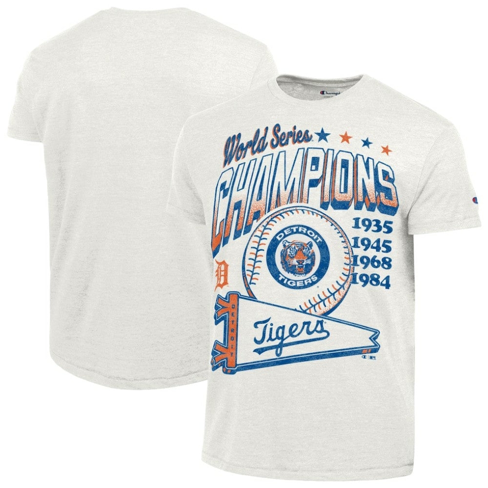 Detroit Tigers Champion Winning Tradition Cooperstown Tri-Blend T-Shirt - MLB