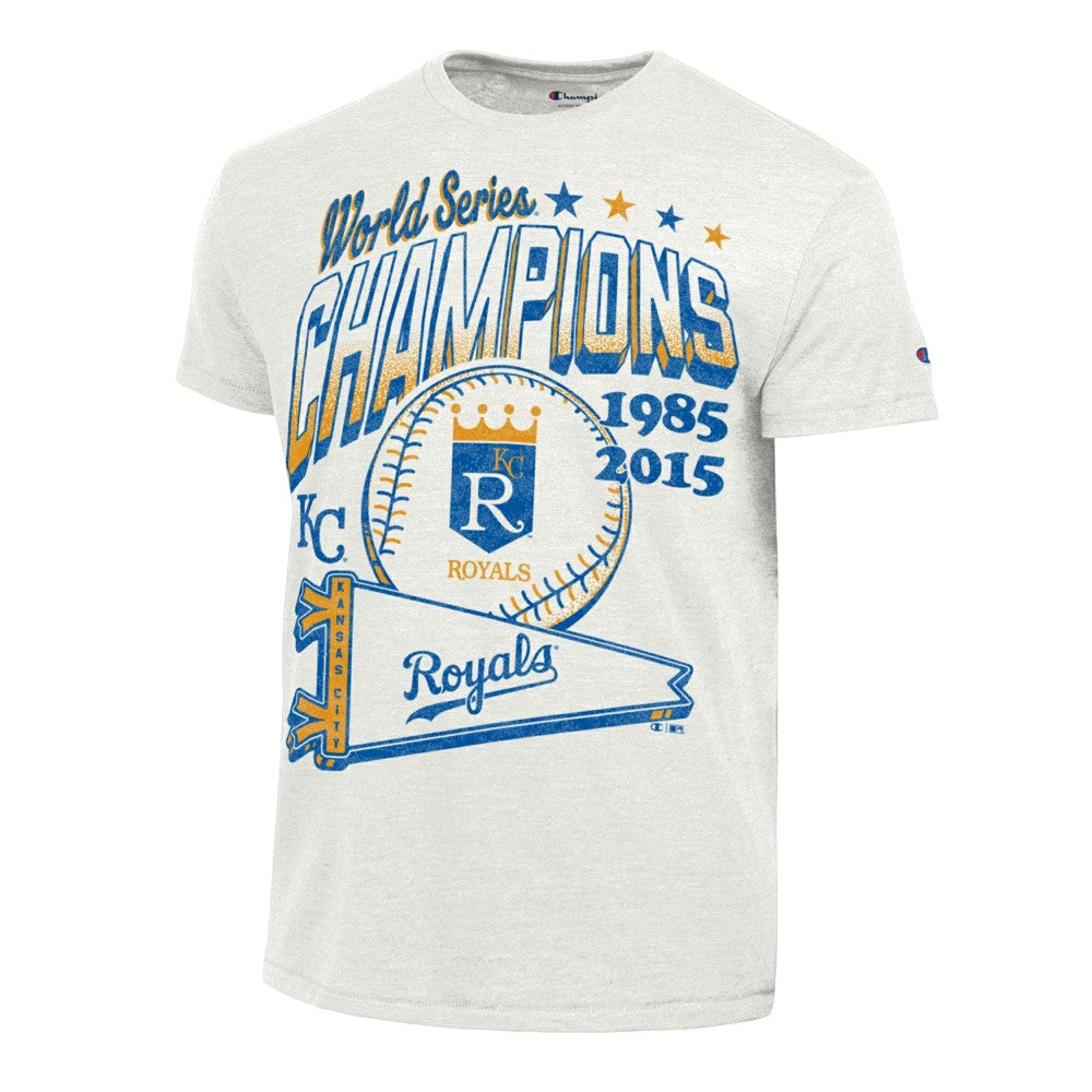 Kansas City Royals Champion Winning Tradition Cooperstown Tri-Blend T-Shirt - MLB