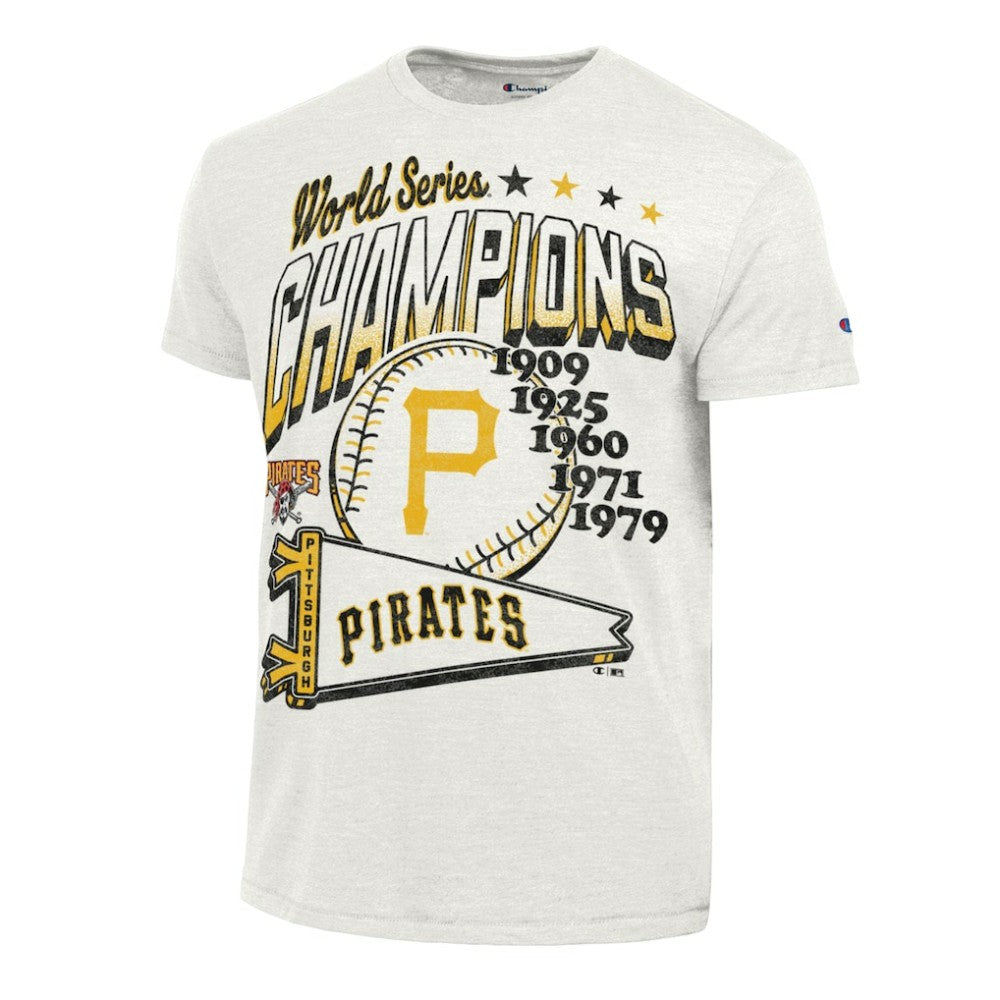 Pittsburgh Pirates Champion Winning Tradition Cooperstown Tri-Blend T-Shirt - MLB