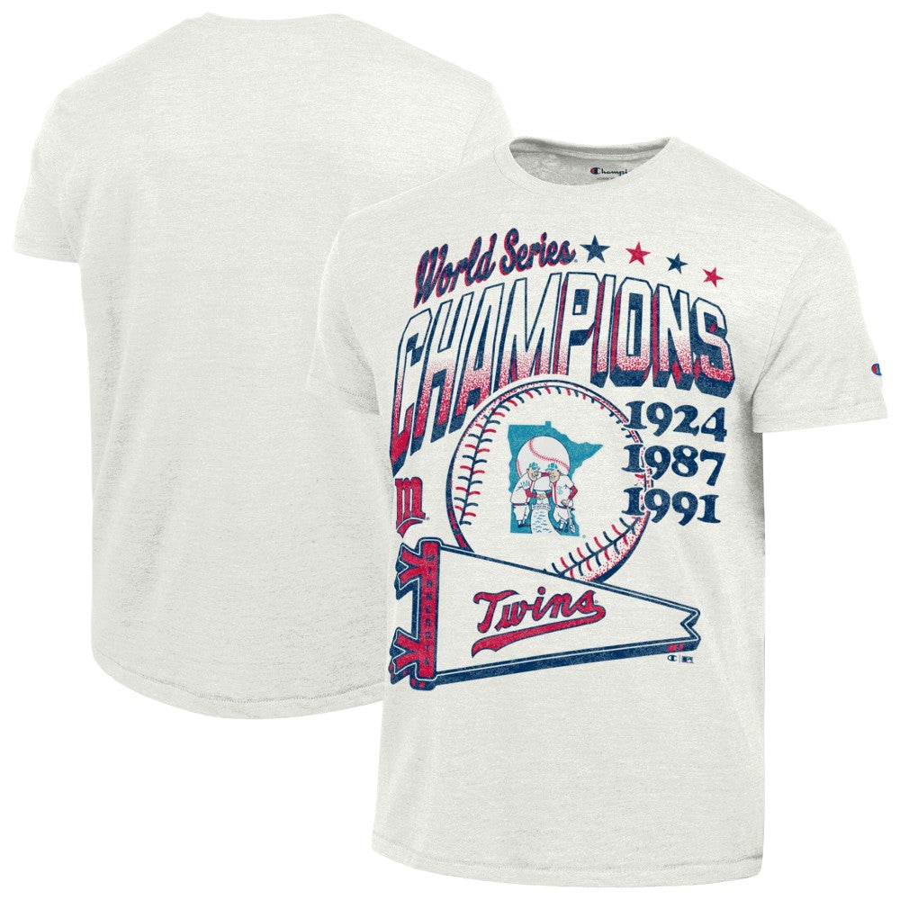 Minnesota Twins Champion Winning Tradition Cooperstown Tri-Blend T-Shirt - MLB