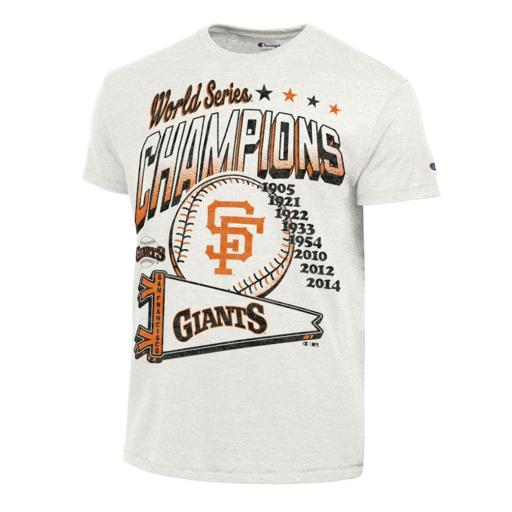 San Francisco Giants Champion Winning Tradition Cooperstown Tri-Blend T-Shirt - MLB