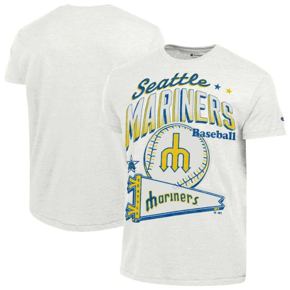 Seattle Mariners Champion Winning Tradition Cooperstown Tri-Blend T-Shirt - MLB