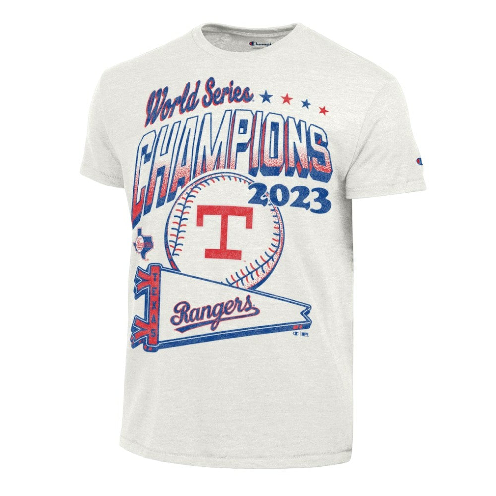 Texas Rangers Champion Winning Tradition Cooperstown Tri-Blend T-Shirt - MLB