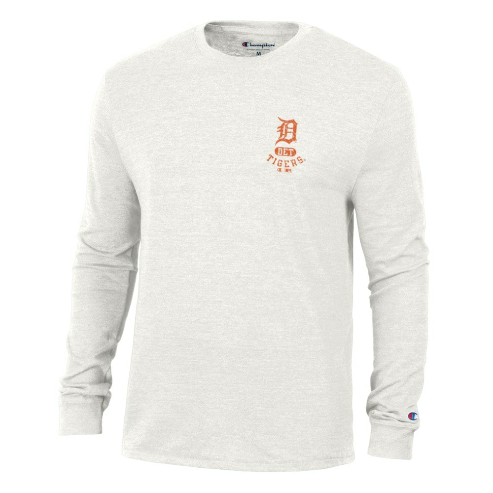 Detroit Tigers Champion Cooperstown Winning Tradition Tri-Blend Long Sleeve T-Shirt - MLB