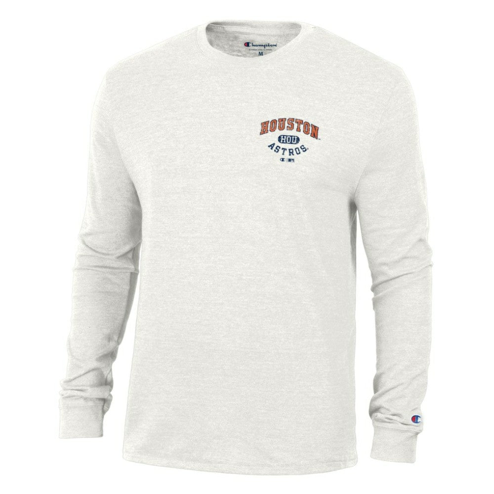 Houston Astros Champion Cooperstown Winning Tradition Tri-Blend Long Sleeve T-Shirt - MLB