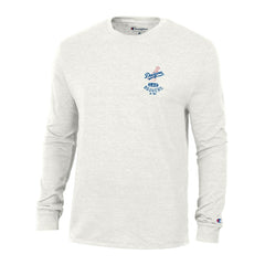 Los Angeles Dodgers Champion Cooperstown Winning Tradition Tri-Blend Long Sleeve T-Shirt - MLB
