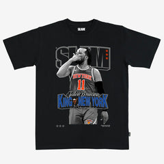Jalen Brunson New York Knicks Unisex SLAM Cover T-Shirt Black - NBA