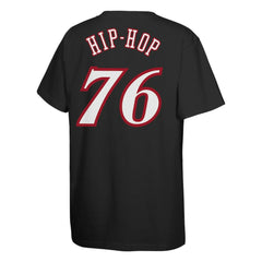 Philadelphia 76ers Youth Hip Hop T-Shirt Black - NBA