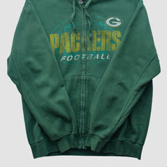 Green Bay Packers Team Edition Apparel 2010s Hooded Full Zip Sweatshirt Green Vintage | Fanatics