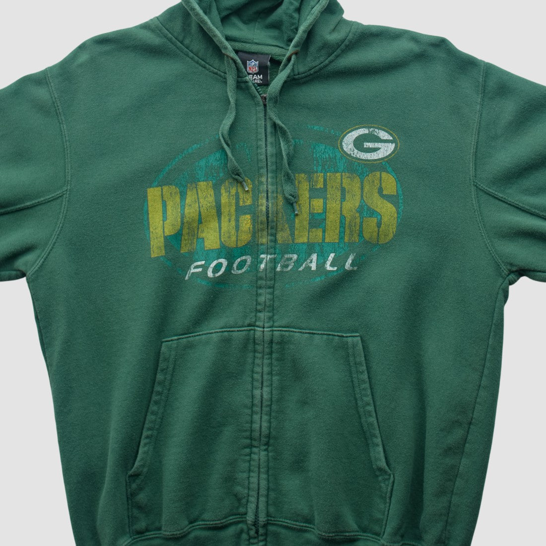 Green Bay Packers Team Edition Apparel 2010s Hooded Full Zip Sweatshirt Green Vintage | Fanatics