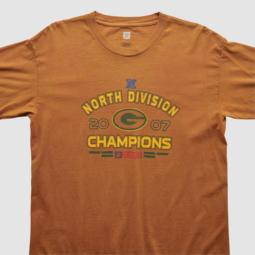 Green Bay Packers NFL 2007 Long Sleeve T-shirt Orange Vintage | Fanatics