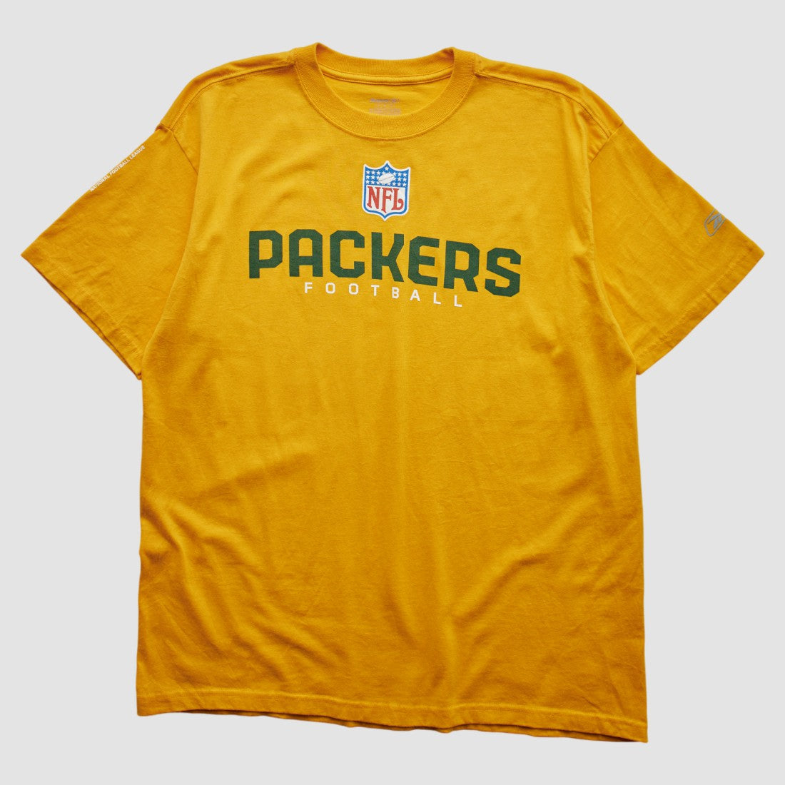 Green Bay Packers Reebok 2000s T-shirt Yellow Vintage | Fanatics