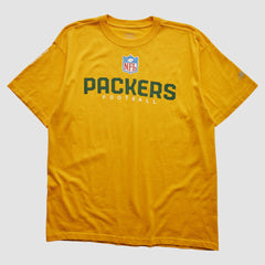 Green Bay Packers Reebok 2000s T-shirt Yellow Vintage | Fanatics