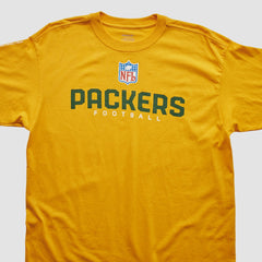 Green Bay Packers Reebok 2000s T-shirt Yellow Vintage | Fanatics