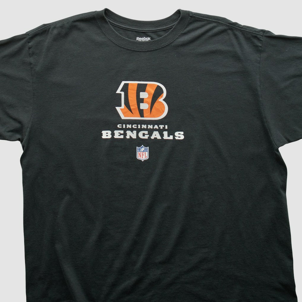 Cincinnati Bengals Reebok 2000s T-shirt Black Vintage | Fanatics