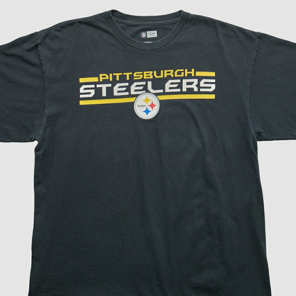 Pittsburgh Steelers NFL 2000s T-shirt Black Vintage | Fanatics