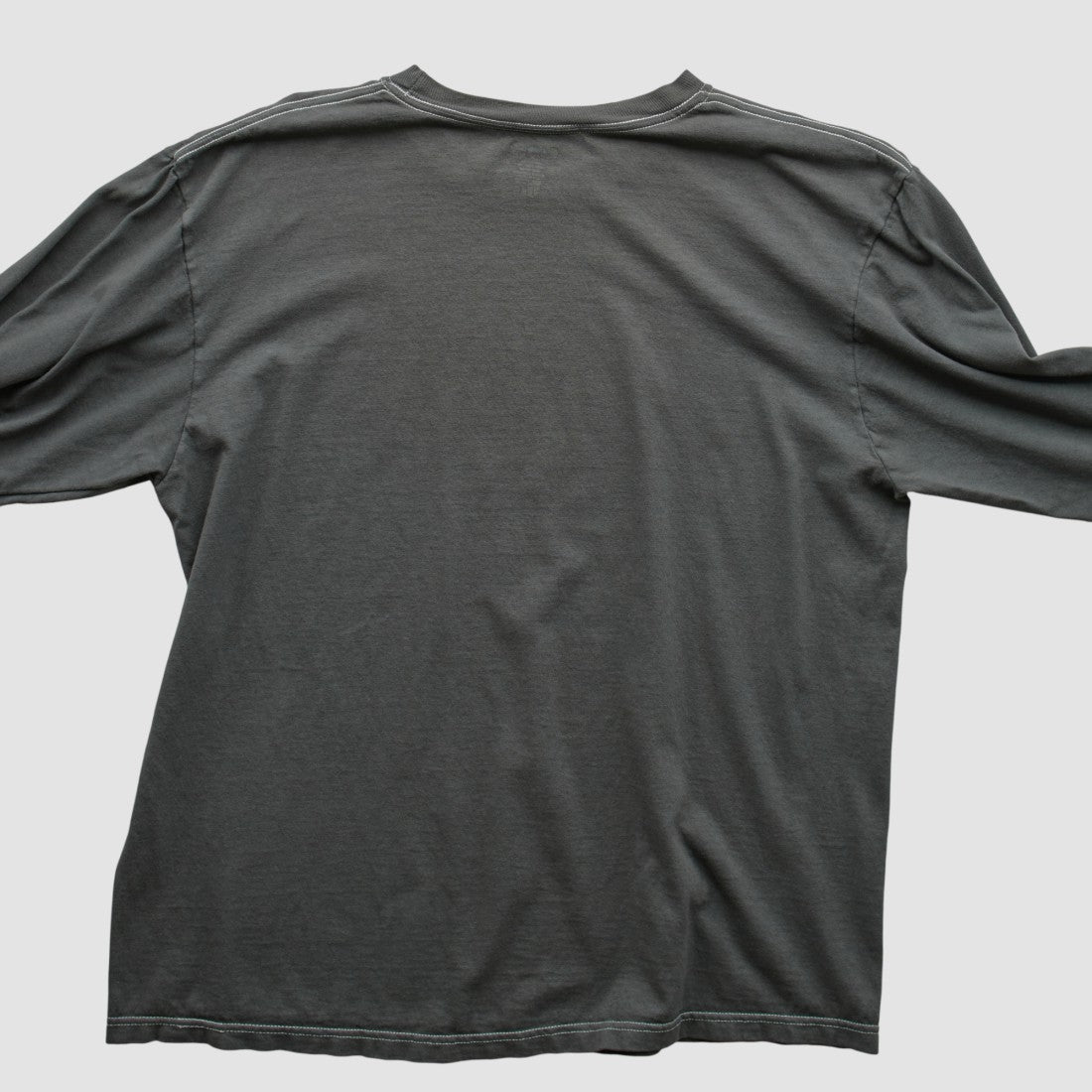 New York Giants Reebok 2008 Long Sleeve T-shirt Charcoal Vintage | Fanatics