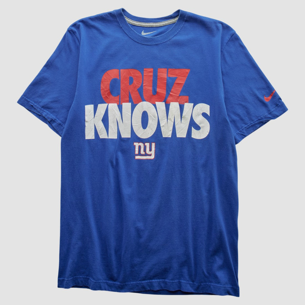 New York Giants 2010s T-shirt Blue Vintage | Fanatics
