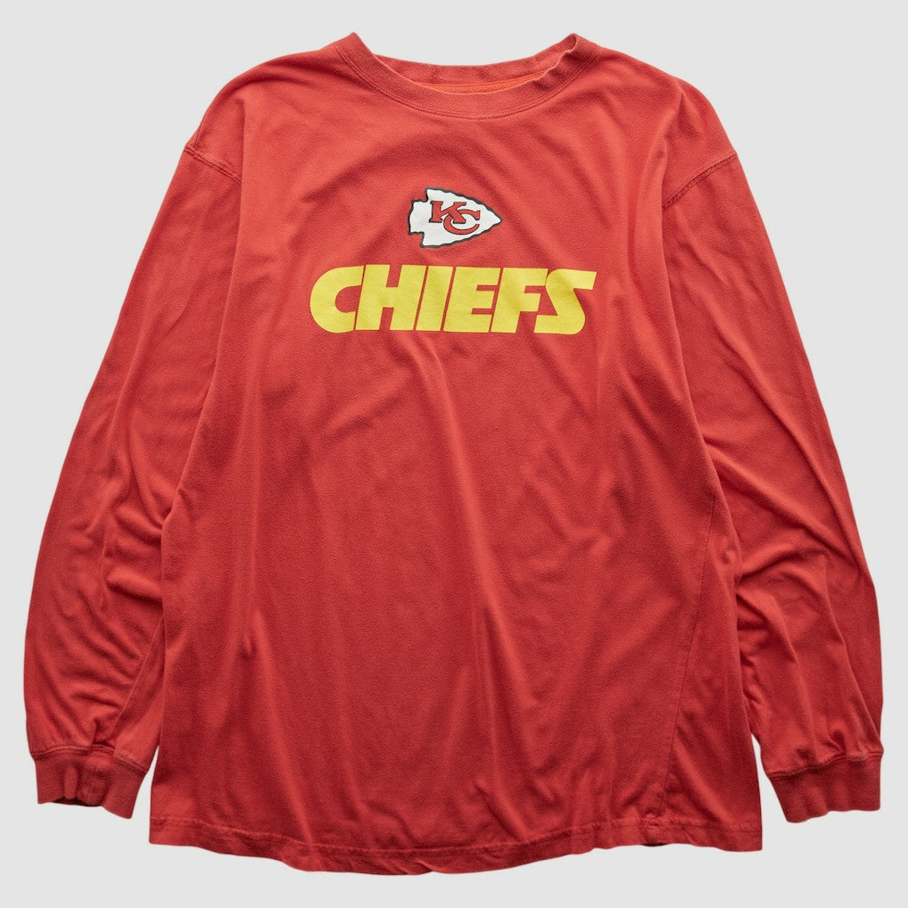 Kansas City Chiefs NFL 2000s Long Sleeve T-shirt Red Vintage | Fanatics