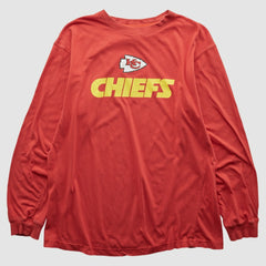 Kansas City Chiefs NFL 2000s Long Sleeve T-shirt Red Vintage | Fanatics