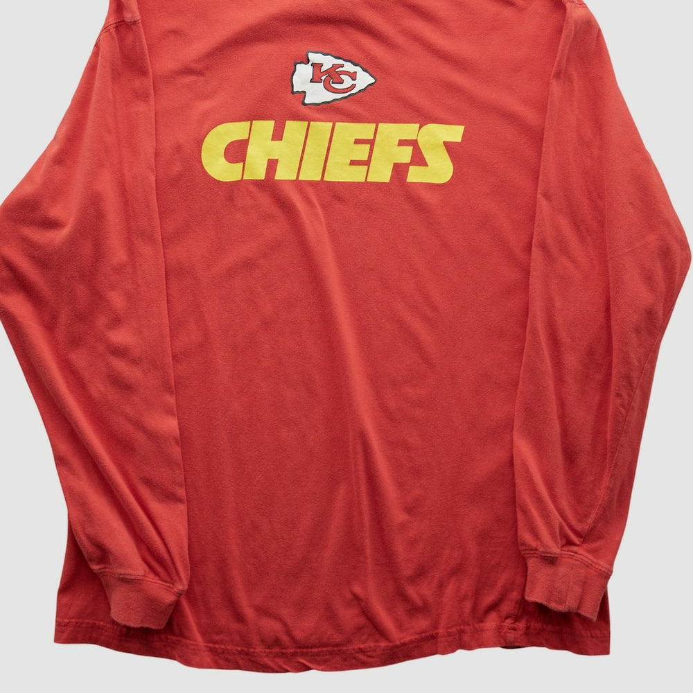 Kansas City Chiefs NFL 2000s Long Sleeve T-shirt Red Vintage | Fanatics