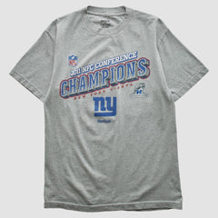 New York Giants Reebok 2011 T-shirt Heather Gray Vintage | Fanatics