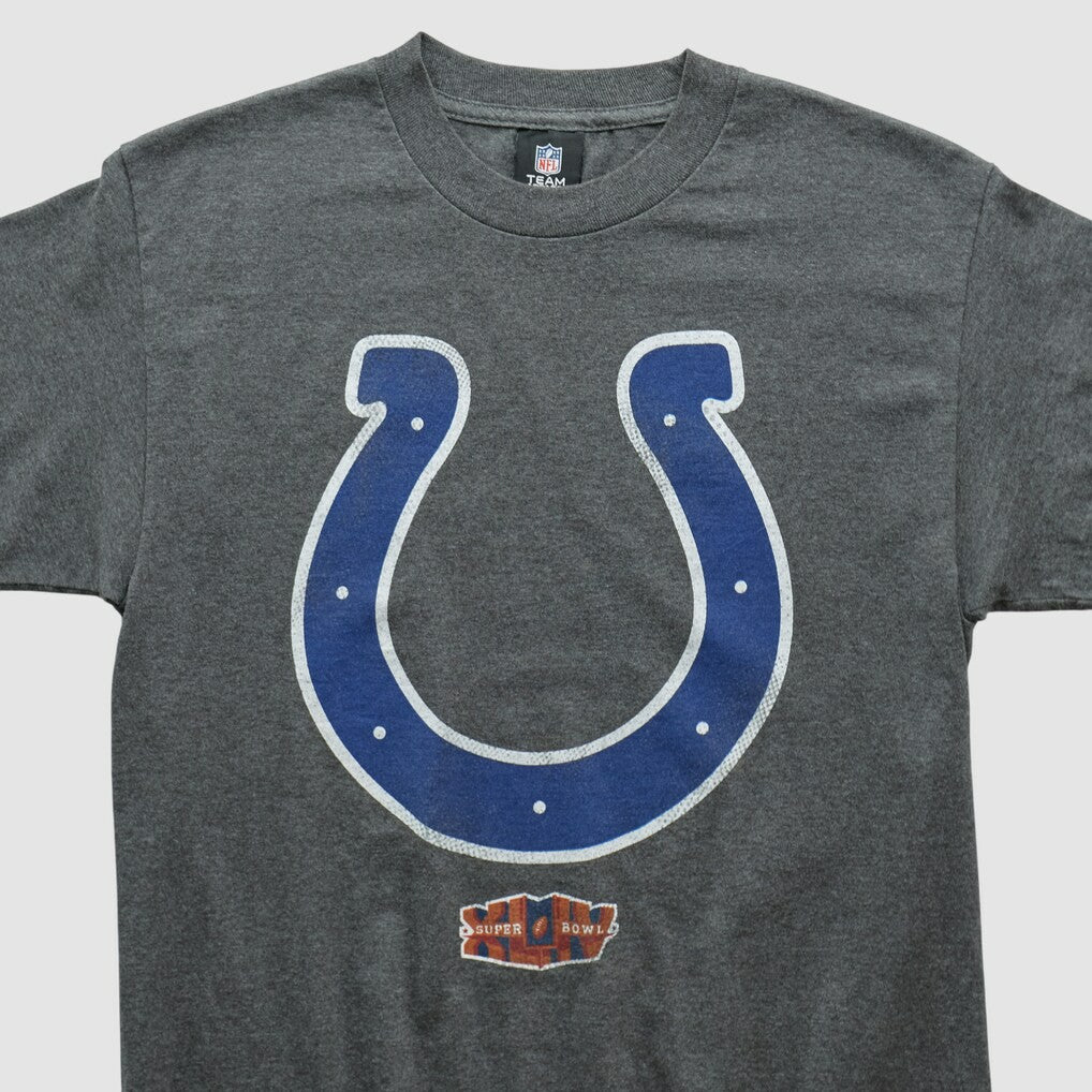 Indianapolis Colts NFL 2010s T-shirt Dark Heather Gray Vintage | Fanatics