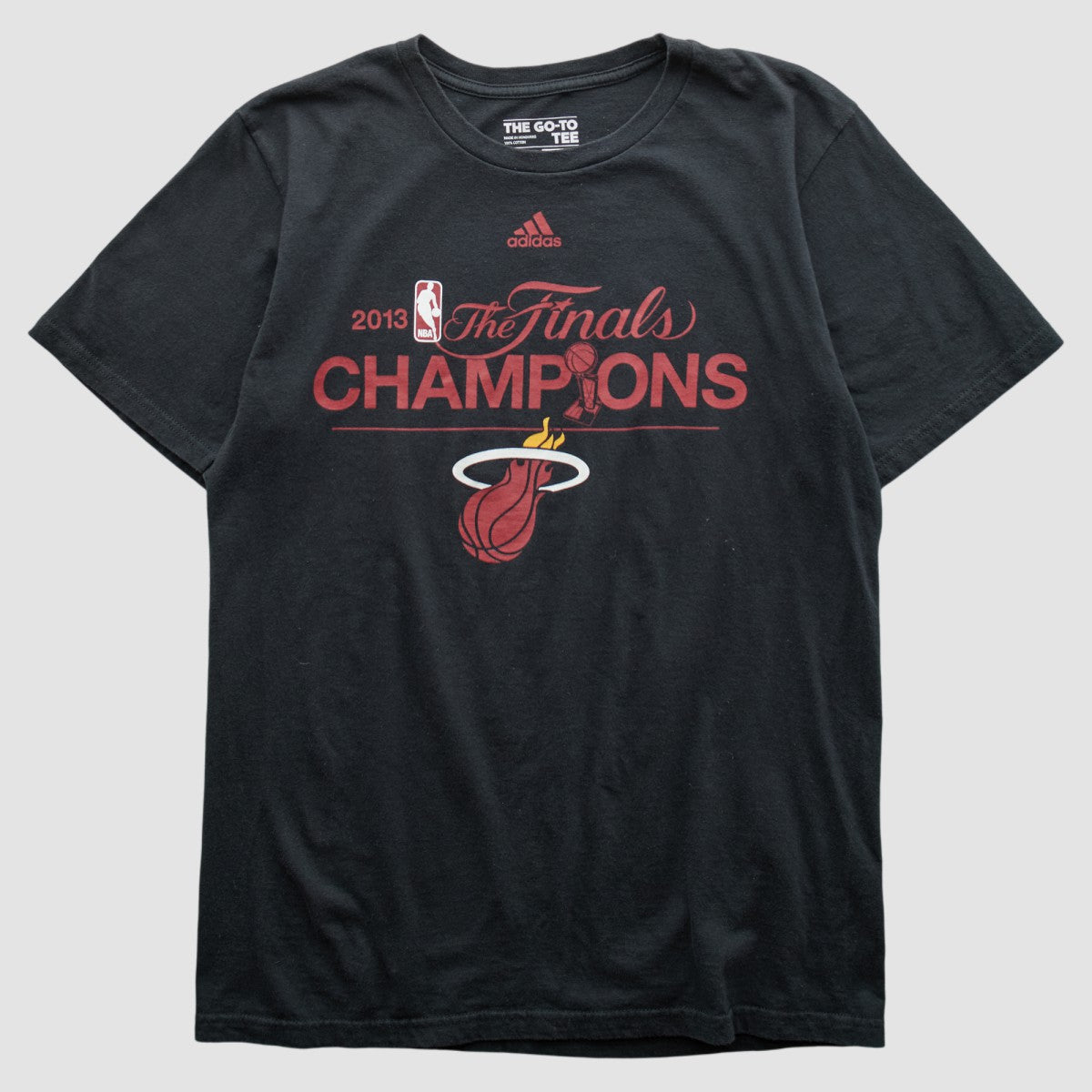 Miami Heat 2013 T-shirt Black Vintage - NBA
