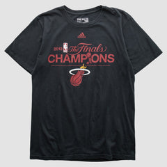 Miami Heat 2013 T-shirt Black Vintage - NBA