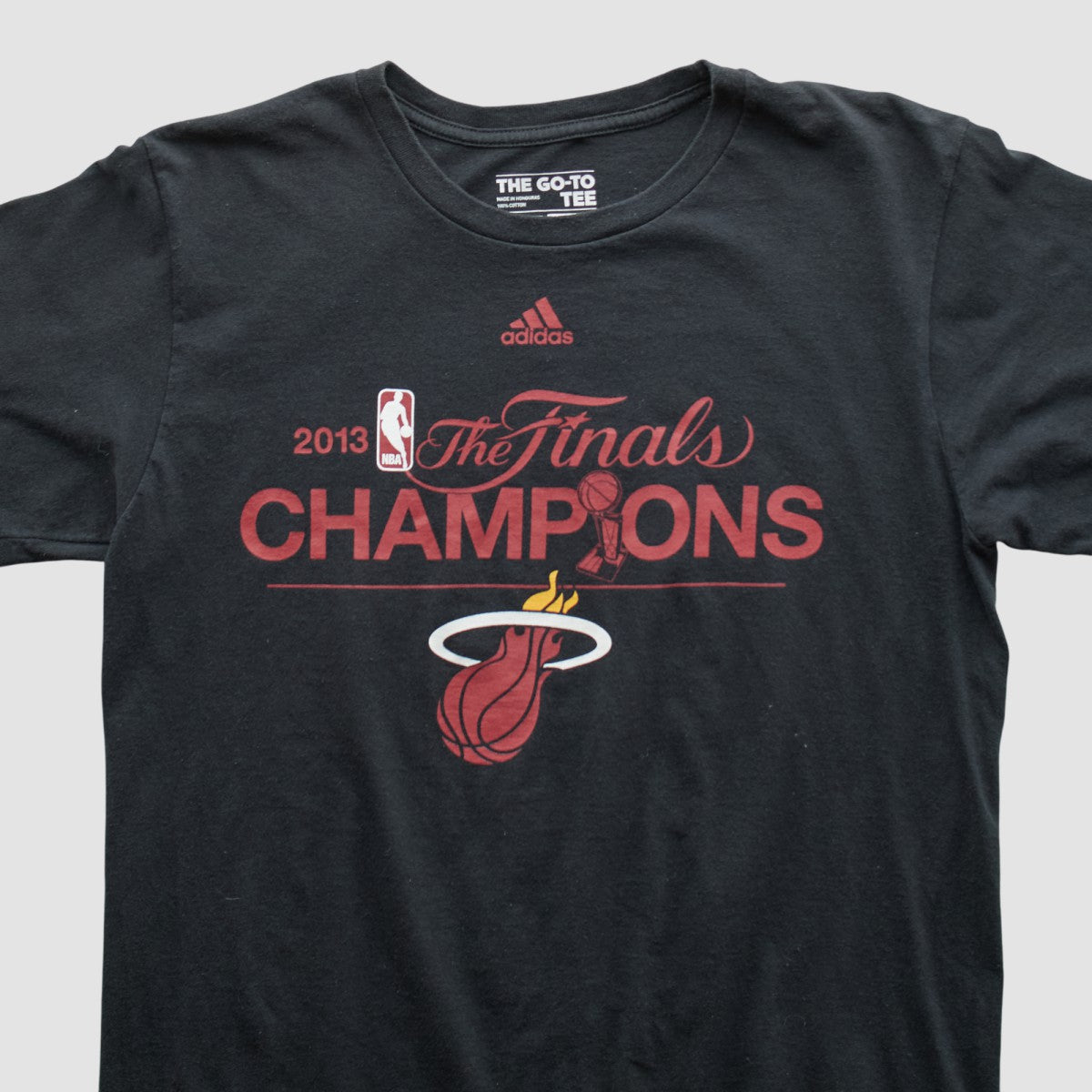 Miami Heat 2013 T-shirt Black Vintage - NBA
