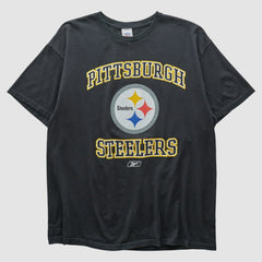 Pittsburgh Steelers NFL 2000s T-shirt Black Vintage | Fanatics