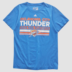 Oklahoma City Thunder 2014 T-shirt Blue Vintage - NBA