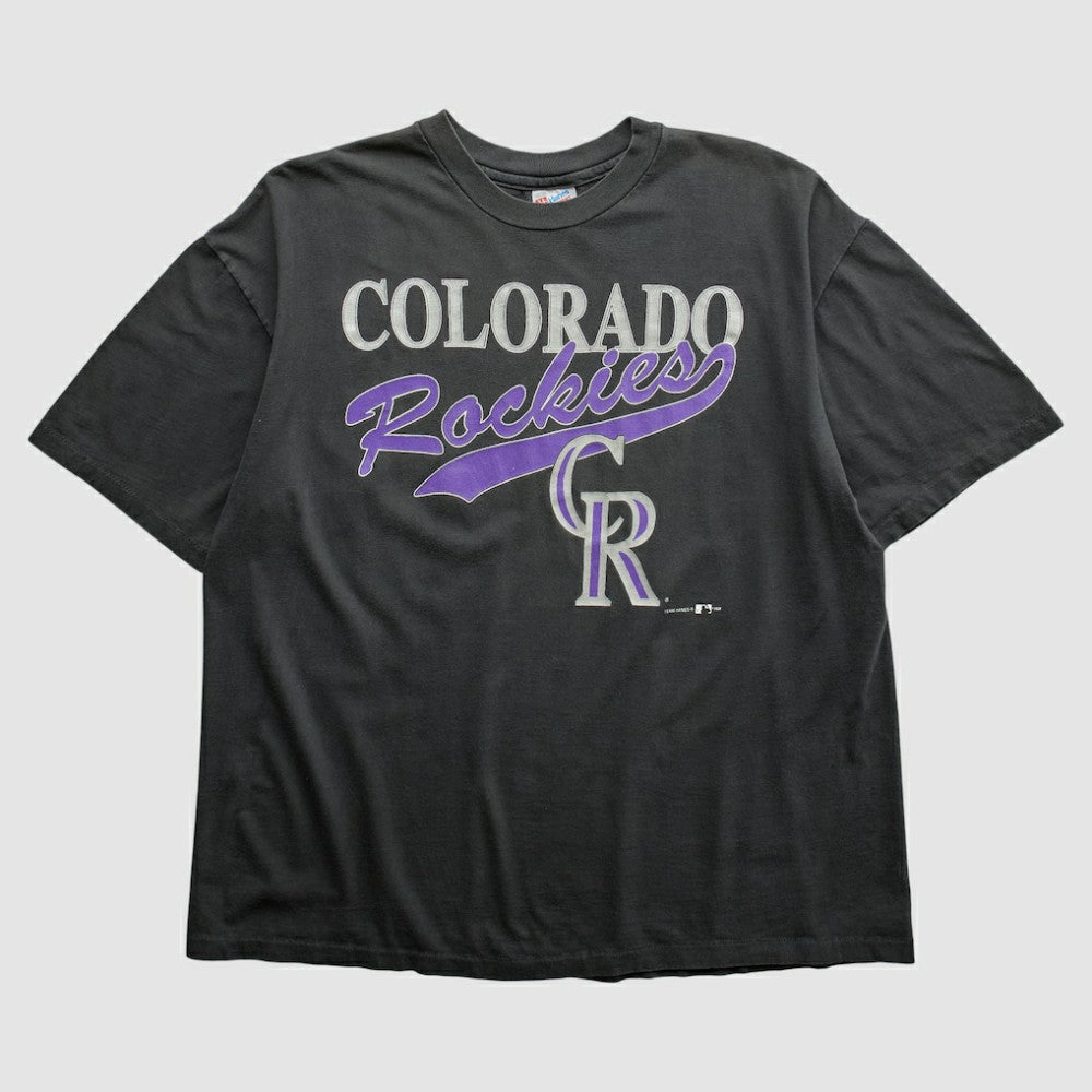 Colorado Rockies Hanes 90s T-shirt - MLB