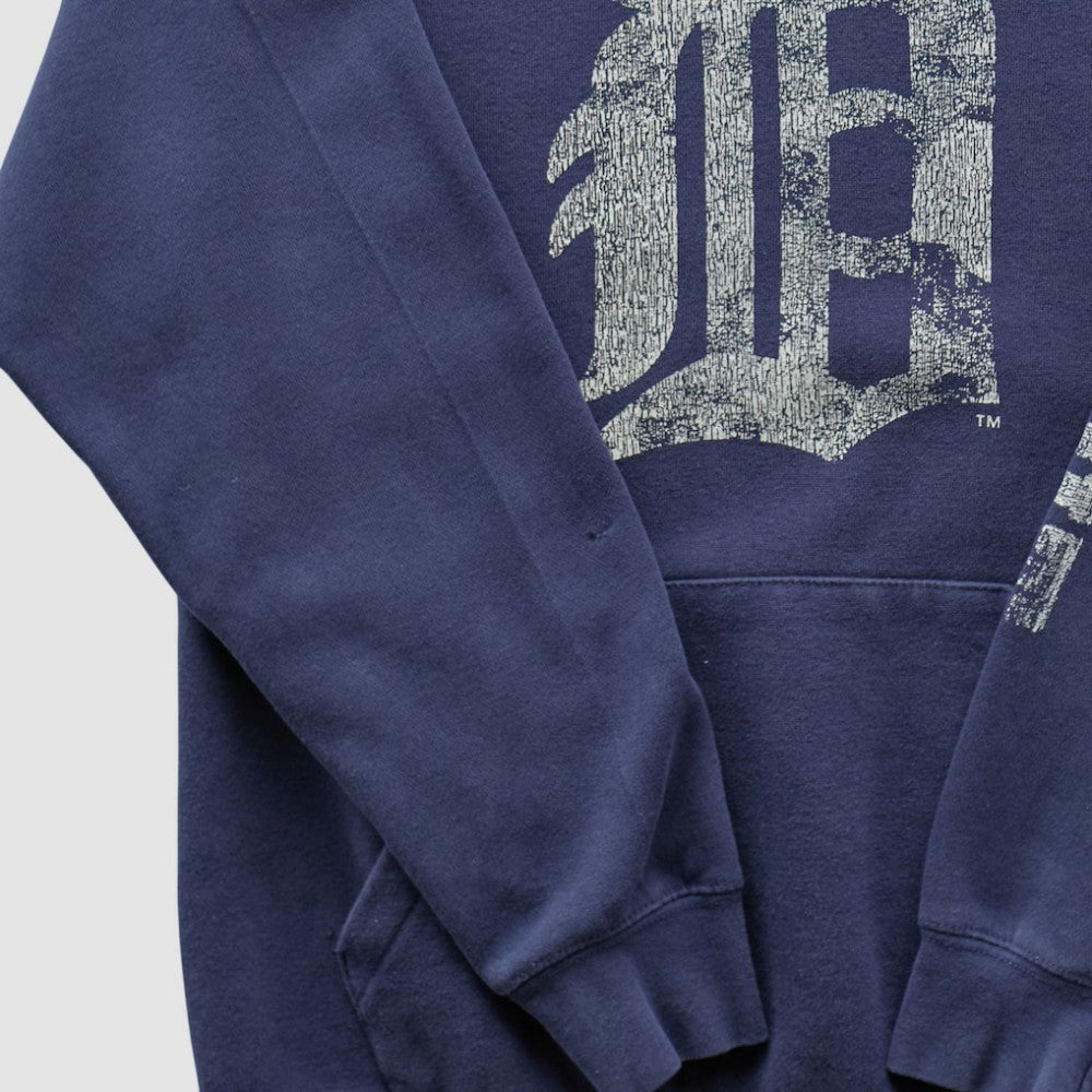 Detroit Tigers Adidas 2010s Hooded Pullover Sweatshirt - MLB