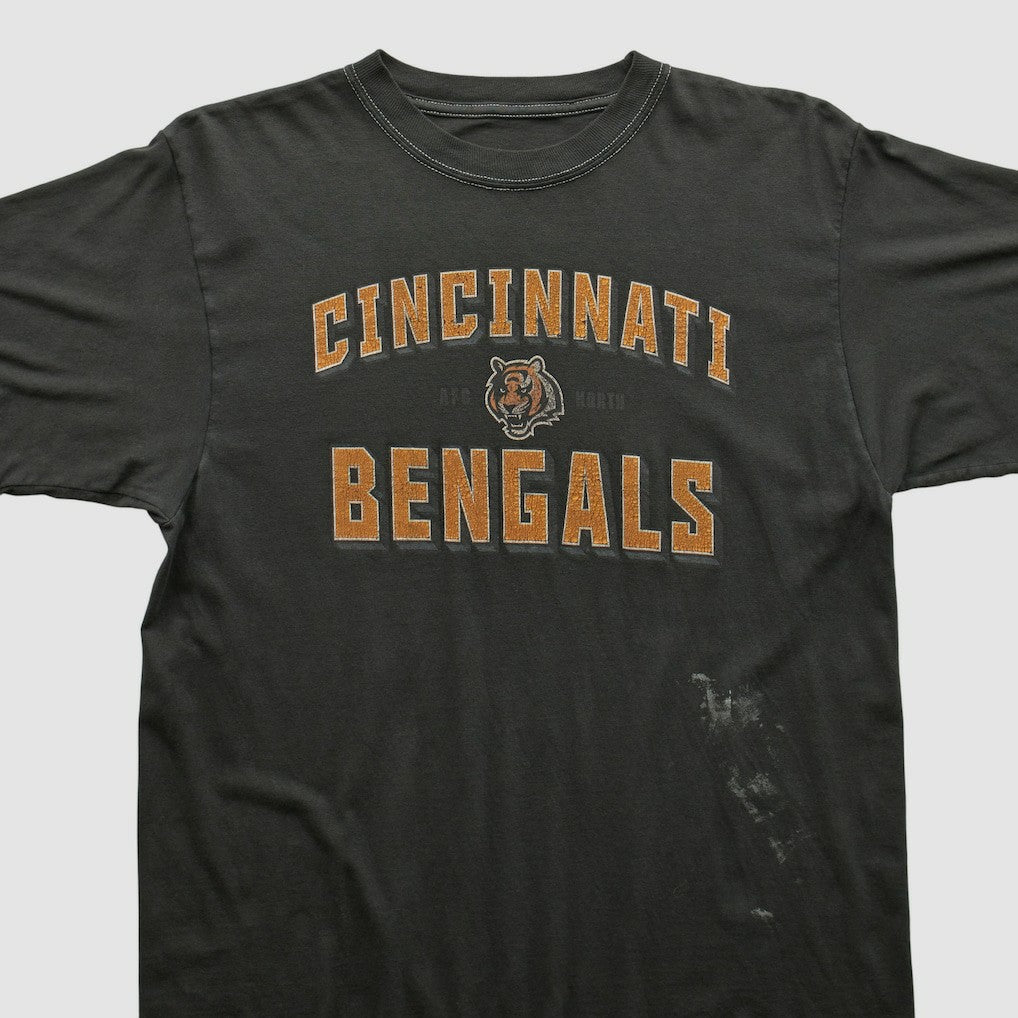 Cincinnati Bengals 2000s T-shirt Black Vintage | Fanatics