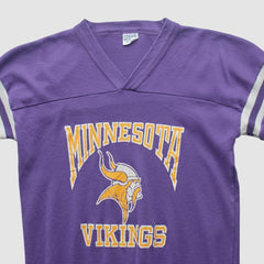 Minnesota Vikings Logo 7 90s T-shirt Purple Vintage | Fanatics
