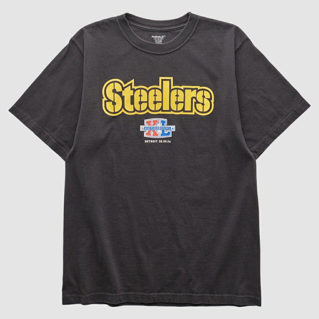 Pittsburgh Steelers Reebok 2006 T-shirt Black Vintage | Fanatics